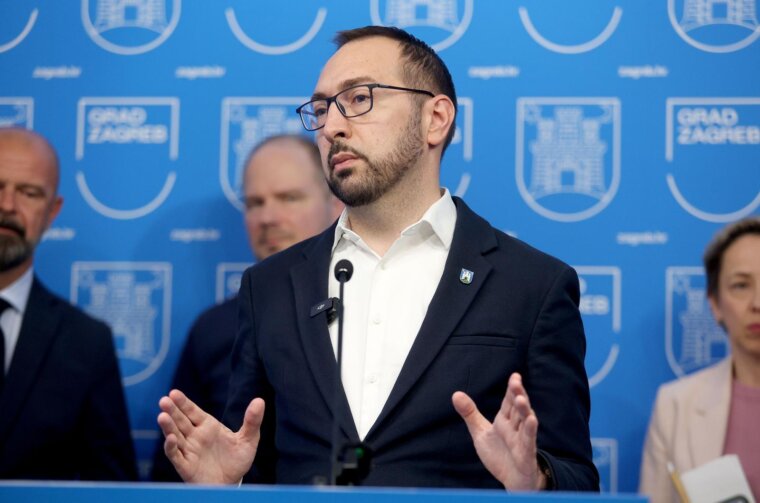 Tomislav Tomašević, obratio se javnosti nakon nepravomoćnih presuda Županijskog suda u Zagrebu, kojima su zabranjeni štrajkovi u ZET-u i Zagrebačkom Holdingu Tomislav Tomašević, obratio se javnosti nakon nepravomoćnih presuda Županijskog suda u Zagrebu, kojima su zabranjeni štrajkovi u ZET-u i Zagrebačkom Holdingu
