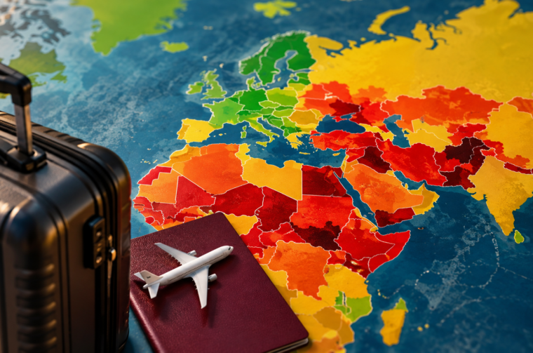 Travel Essentials on a Global Risk Map Travel Essentials on a Global Risk Map